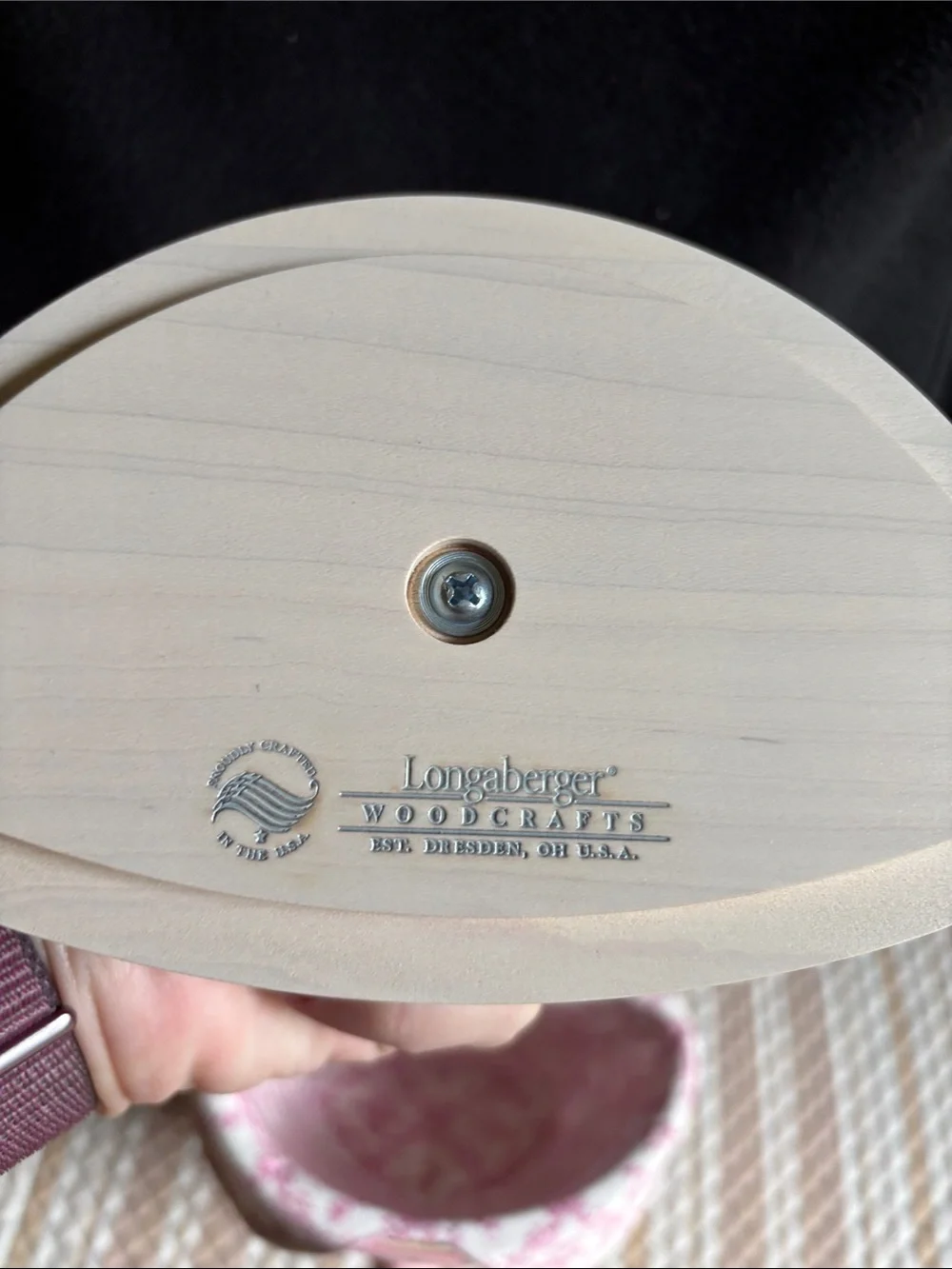 Signed 2007 Longaberger Horizon of Hope Basket Set